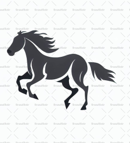 Galoppierendes Pferd